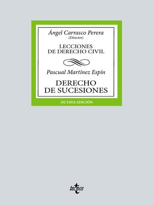 cover image of Derecho de sucesiones